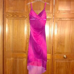 Magenta/pink/purple formal dress